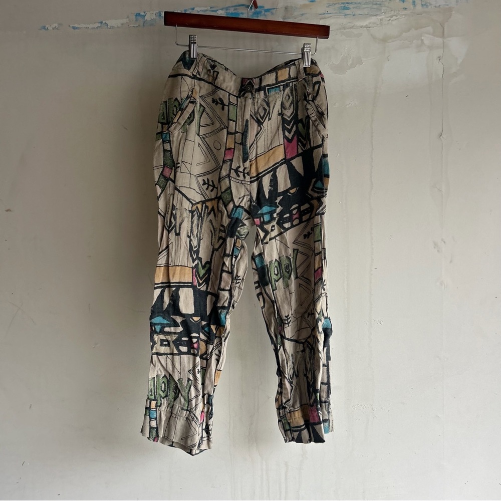 Abstract Pattern Pants